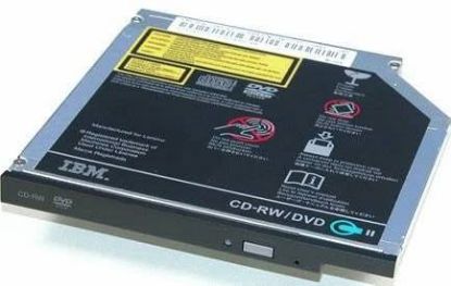 Picture of 39T2686 IBM 9.5MM 8X/24X IDE Internal CD-RW/DVD-ROM Combo Drive. Refurbished.