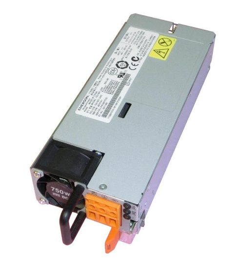 Picture of 00YL555 Lenovo 750 Watt High Efficiency Platinum AC Power Supply For System X3300 X3550 X3650 X3650 M4. Refurbished.
