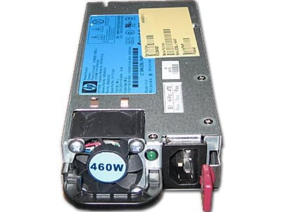 Picture of 503296-B21 HP 460 Watt 12 V Common Slot High Efficiency Redundant Power Supply for Proliant Dl380 G6 Ml350 G6 G7 Gen8 Dl380P E5-2609V2 | Refurbished