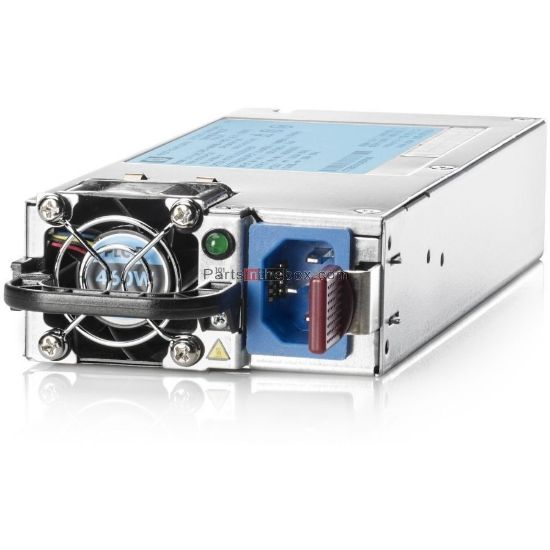 Picture of 643954-101 HP 460 Watt Common Slot Platinum Plus Hot Plug Power Supply For Ml350 G8 Dl380 G8 Dl388p G8. Refurbished.