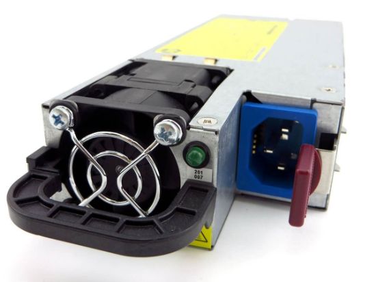 Picture of 684532-B21 HP 1500 Watt Common Slot Platinum Plus Hot Plug Power Supply Kit. New Factory Sealed 3 Years HP Warranty.