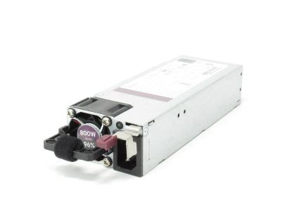 Picture of 866728-001 HP 800 Watt Hot Plug Redundant Power Supply For DL360 GEN10. Refurbished.