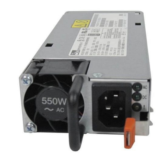 Picture of 94Y6668 IBM 550 Watt High Efficiency Platinum Ac Power Supply For X3650 M4. Refurbished.