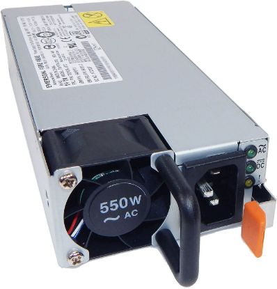 Picture of 94Y8112 IBM 550 Watt Platinum Power Supply For X3630 M4. New Bulk Pack.