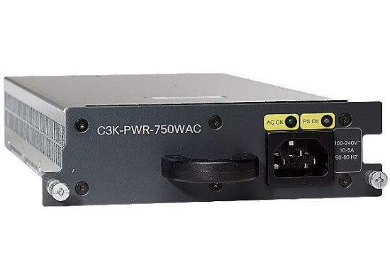 Picture of C3K-PWR-750WAC Cisco 750 WATT Ac Power Supply | Refurbished