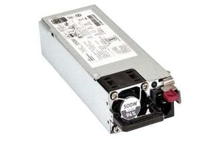 Picture of HSTNS-PD40-1-HP HPE 500 Watt Hot Plug Redundant Power Supply For Dl380 Gen10. New Factory Sealed 3 Years HP Warranty.