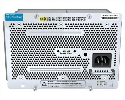 Picture of J9306A#B2E HP 1500-Watt Over Ethernet Plug-In Module Redundant PSU | New Bulk Pack