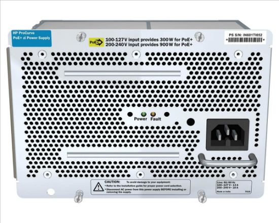 Picture of J9306A#B2E HP 1500-Watt Over Ethernet Plug-In Module Redundant PSU | New Bulk Pack