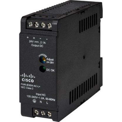 Picture of PWR-IE50W-AC-L Cisco 50 Watt Power Supply | New Factory Sealed