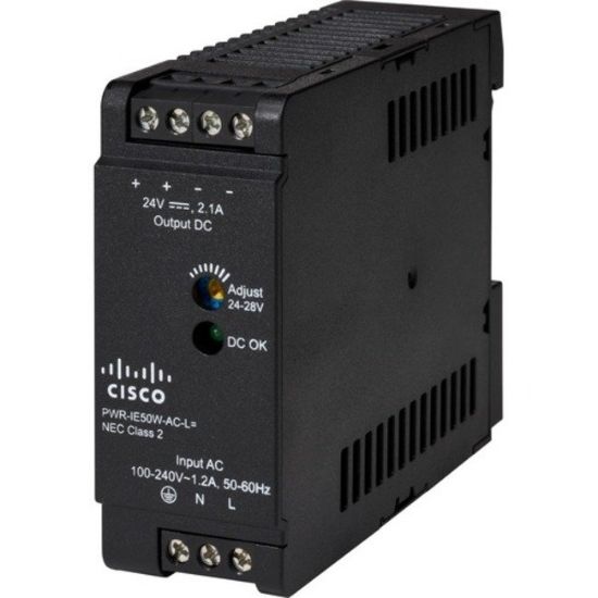 Picture of PWR-IE50W-AC-L Cisco 50 Watt Power Supply | New Factory Sealed