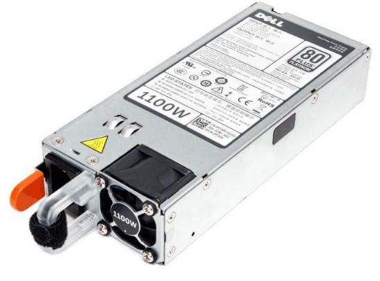 Picture of Y613G Dell 1100 Watt Power Supply For Poweredge R510 T710. Refurbished.