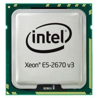 Picture of 338-BGHO Dell Intel Xeon 12-Core E5-2670V3 2.3GHz 30MB L3 Cache 9.6gt/S QPI Speed Socket FCLGA2011-3 22NM 120W Processor. New Bulk Pack.