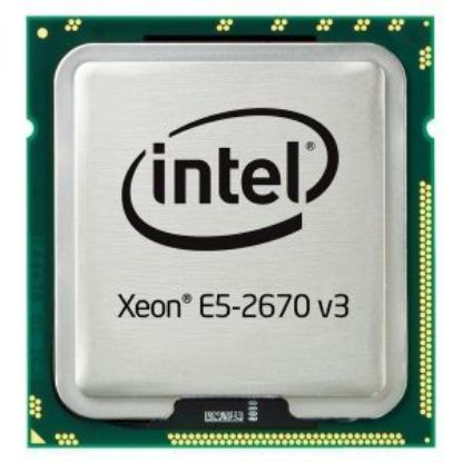 Picture of 338-BHEZ Dell Intel Xeon 12-Core E5-2670V3 2.3GHz 30MB L3 Cache 8GT/S QPI Speed Socket FCLGA2011-3 22NM 120W Processor. New Bulk Pack.