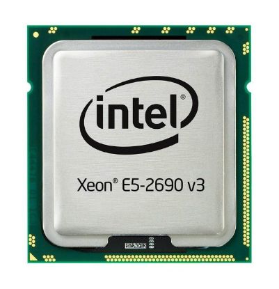 Picture of 726636-B21 HPE Intel Xeon 12 Core E5-2690V3 2.6GHz 9.6GT/S QPI 22NM Processor. New Bulk Pack.