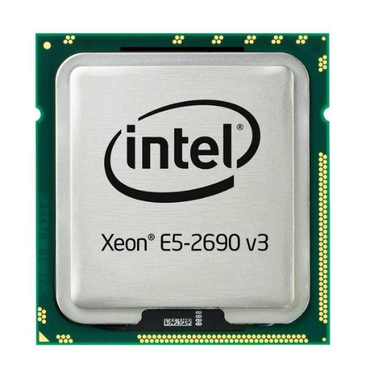 Picture of 726636-B21 HPE Intel Xeon 12 Core E5-2690V3 2.6GHz 9.6GT/S QPI 22NM Processor. New Bulk Pack.