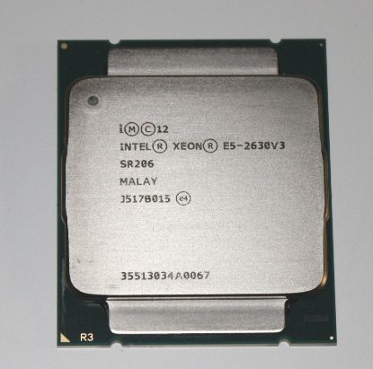 Picture of 726665-B21 HP intel xeon six-core e5-2603V3 1.6GHZ 15MB L3 cache 6.4GT/S QPI speed socket FCLGA2011-3 22NM 85W processor only for Hp proliant ML350 GEN9 server. New Bulk Pack.