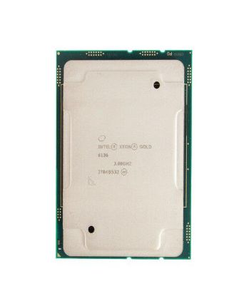 Picture of 7XG7A05559 Lenovo Processor 3.00GHz 10.40GT/S UPI 24.75MB L3 Cache Intel Xeon Gold 6136 12-Core Socket LGA3647 | New Bulk Pack