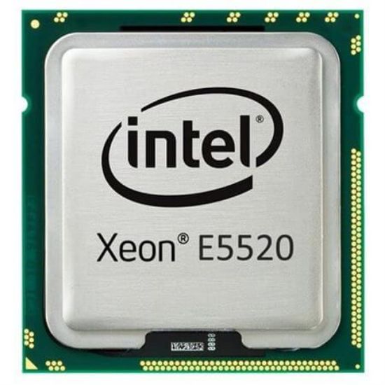 Picture of BX80602E5520 Intel Xeon E5520 Quad Core 2.26GHz 1MB L2 Cache 8MB L3 Cache 5.86GT/S Qpi Socket-b LGA-1366 45NM 80W Processor. New Bulk Pack.