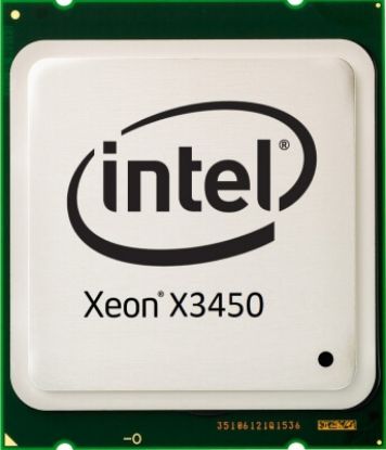 Picture of BX80605X3450 Intel Xeon UP Quad Core X3450 2.66GHz 1MB L2 Cache 8MB L3 Cache 2.5GT/S DMI Socket LGA-1156 45NM 95W Processor Only. New Factory Sealed 3 Years Intel Warranty.