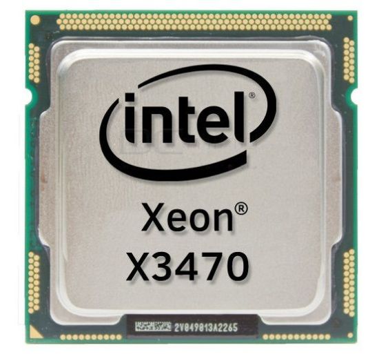 Picture of BX80605X3470 Intel Xeon Quad Core X3470 2.93GHz 1MB L2 Cache 8MB L3 Cache 2.5 GT/S Dmi Speed Socket Lga 1156 45NM 95W Processor. New Bulk Pack.