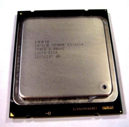 Picture of BX80621E52650 Intel Xeon 8 Core E5 2650 2.0GHz 20MB L3 Cache 8GT/S QPI Socket Fclga 2011 32NM 95W Processor. New Bulk Pack.
