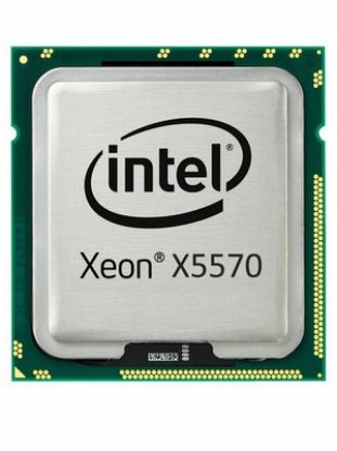 Picture of H506J Dell Intel Xeon X5570 Quad-Core 2.93GHz 1MB L2 Cache 8MB L3 Cache 6.4GT/S QPI Speed Socket LGA 1366 45NM Processor. New Bulk Pack.