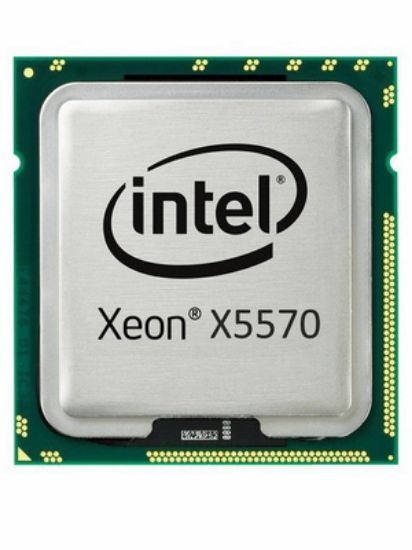 Picture of H506J Dell Intel Xeon X5570 Quad-Core 2.93GHz 1MB L2 Cache 8MB L3 Cache 6.4GT/S QPI Speed Socket LGA 1366 45NM Processor. New Bulk Pack.