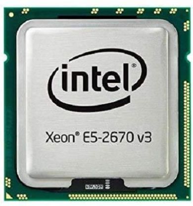 Picture of Intel BX80644E52670V3 Xeon 12 Core 2.3GHz 30MB L3 QPI 22NM 120w Processor | New Bulk Pack