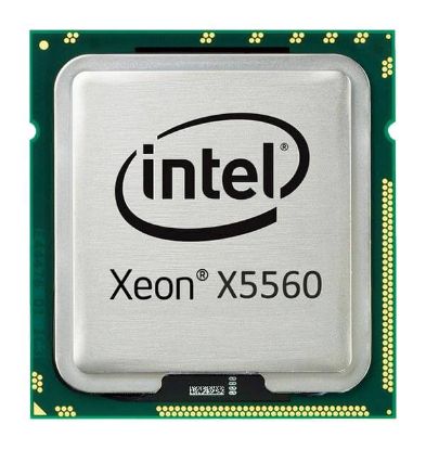 Picture of SLBF4 Intel Xeon X5560 Quad Core 2.8GHz 1MB L2 Cache 8MB L3 Cache 6.4gt/S QPI Socket-B LGA 1366 45NM 95W Processor. New Bulk Pack.