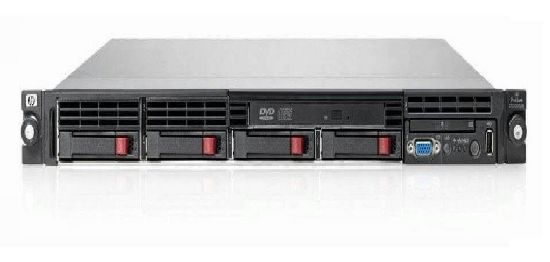 Picture of 633776-001 HPE Proliant DL360 G7 1x Intel Xeon Qc E5649/2.53GHz 6GB Ram SAS/SATA 2x HPE NC382I Gigabit Ethernet 1u Rack Server. Refurbished.