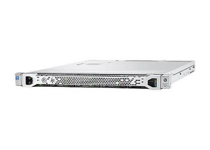 Picture of 755259-B21 HPE Proliant DL360 G9 CTO Chassis With No CPU, No RAM, HPE Dynamic Smart Array B140i, 4x Gigabit Ethernet, 4LFF Hot Plug HDD BAYS, 1U Rack Server. Refurbished.
