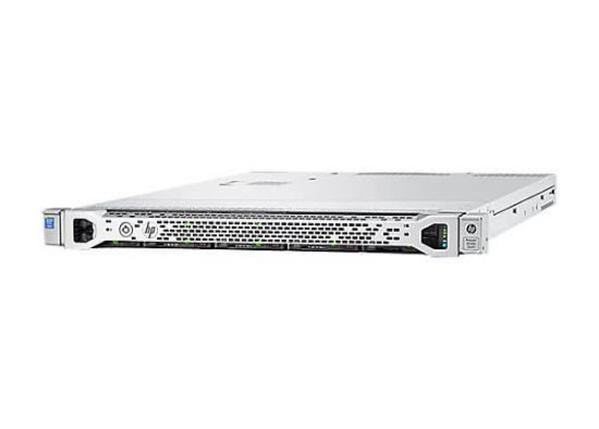 Picture of 755259-B21 HPE Proliant DL360 G9 CTO Chassis With No CPU, No RAM, HPE Dynamic Smart Array B140i, 4x Gigabit Ethernet, 4LFF Hot Plug HDD BAYS, 1U Rack Server. Refurbished.