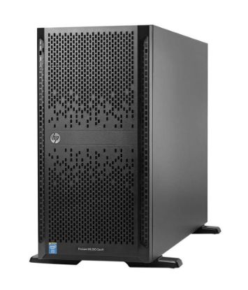 Picture of 765820-001 HPE Proliant Ml350 G9 Base Model 1x Intel Xeon 6-Core E5-2620v3/ 2.4GHz, 16GB(1x16gb) Ddr4 Sdram, Smart Array P440ar With 2GB Fbwc, 1gb 4-Port 331i Adapter, Fs Rps 5u Tower Server. Refurbished.