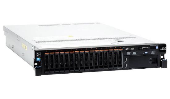 Picture of 7915G3U IBM System X3650 M4 1x Xeon 8 Core E5-2650/2.6GHz 20MB L3 Cache, 8GB Ddr3 Sdram, 4x Gigabit Ethernet 2u Rack Server. Refurbished.