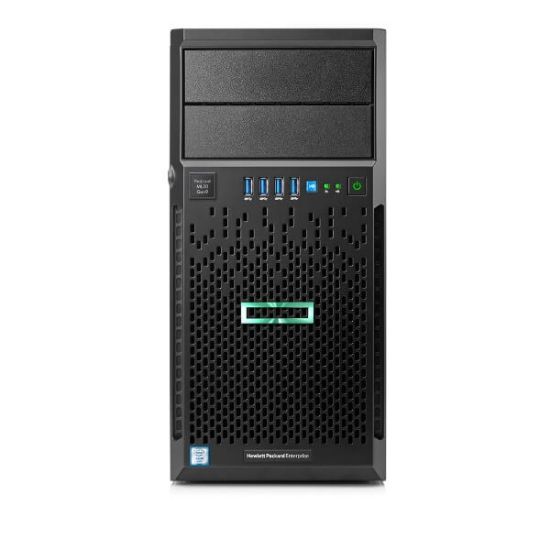 Picture of 872659-001 HPE Proliant ML30 Gen9 Xeon Quad-Core 3.7GHz 8GB DDR4 Server. Refurbished.