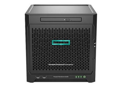 Picture of 878488-S01 HPE Proliant Micro Tower Server Gen10 Smart Buy-1X AMD Opteron Quad-Core X3421 / 2.1GHz, 8GB RAM, 4TB HDD, 2 X Gigabit Ethernet. Refurbished.