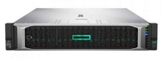 Picture of 878612-B21 HPE Proliant DL385 Gen10 No CPU, No RAM, Hot Swap 8SFF, HPE 1GB 4-Port 331I Adapter Plus Optional HPE Flexiblelom, Embedded S100I SW Raid FOr 2 X M.2 SATA Support, Choice Of HPE Modular Plug-In Controlle, 2U. Refurbished.