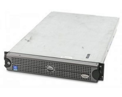 Picture of PE2850 Dell 2 x dc 3.4GHz 2 GB RAM Ultra320 SCSI0GB Hdd 24x CD-ROM fdd Gigabit Ethernet 2u Rack Server. Refurbished.