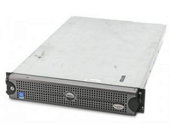 Picture of PE2850 Dell 2 x dc 3.4GHz 2 GB RAM Ultra320 SCSI0GB Hdd 24x CD-ROM fdd Gigabit Ethernet 2u Rack Server. Refurbished.