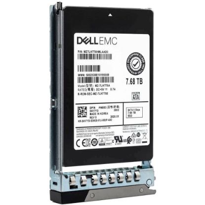 Picture of 1DN8H Dell 7.68TB Mixed Use SATA 6GBPS TLC Enterprise SSD | Refurbished
