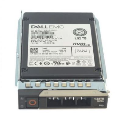 Picture of 2380X Dell 1.92TB PCI-E Read Intensive 2.5inch Gen4 Enterprise Internal SSD | Refurbished