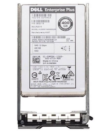 Picture of 400-AESX Dell 400GB SAS 12GBPS Mixed Use MLC 2.5Inch Hot Plug SSD | Refurbished