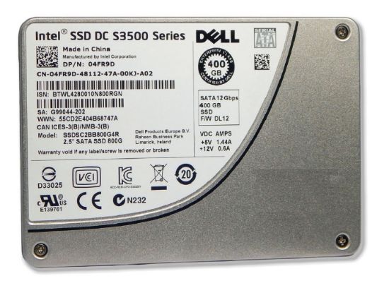 Picture of 400-ALZJ Dell Hybrid 400GB Mlc SAS 12GBPS 2.5inch Hot Swap In 3.5 Carrier Hybrid SSD | Brand New