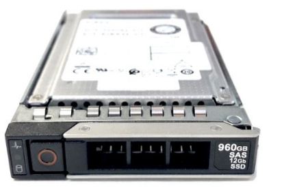 Picture of 400-BJTB DELL 960GB SAS-12GBPS Mixed Use 3d Tlc 2.5 inch SSD | Refurbished