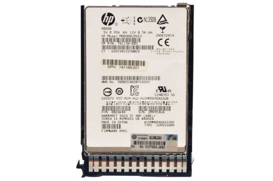 Picture of 741228-001 HPE 800GB SAS-12GBPS 2.5 Inch SC Enterprise Mainstream SSD | Refurbished