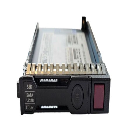 Picture of 816962-005 HPE SATA 6GBPS 1.92TB 2.5inch SFF Smart Carrier Mixed Use SSD | New Bulk Pack