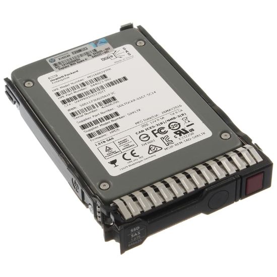 Picture of 846436-B21 HPE 1.6TB SAS 12GBPS Mixed Use SFF Smart Carrier SSD | Refurbished