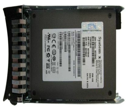 Picture of 90Y8643 IBM 256GB SATA 6GBPS Multi Level Cell Hot Swap 2.5-inch Internal SSD | Refurbished