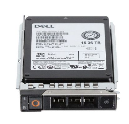 Picture of 98PXK Dell 15.36TB SAS 12GBPS Hot Plug 512e Read Intensive SSD | Refurbished