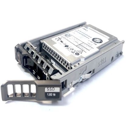Picture of Dell 0V0K7V 1.92TB SAS 12GBPS Mix Use MLC 512N 2.5 Inch Hot Plug SSD with Tray | Refurbished